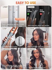 SHEGLAM It-Curl™ One-Touch Ceramic Hair Curler